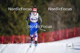 22.03.2024, Meribel, France (FRA): Esteban Bizzocchi (FRA) - French Championships cross-country, sprint, Meribel (FRA). www.nordicfocus.com. © Thibaut/NordicFocus. Every downloaded picture is fee-liable.