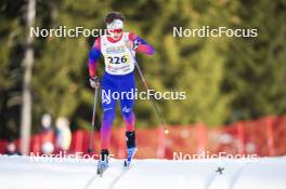 22.03.2024, Meribel, France (FRA): Emilien Grappe (FRA) - French Championships cross-country, sprint, Meribel (FRA). www.nordicfocus.com. © Thibaut/NordicFocus. Every downloaded picture is fee-liable.