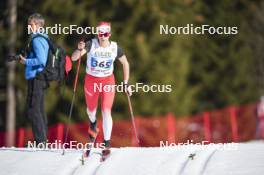 22.03.2024, Meribel, France (FRA): Lily Dode (FRA) - French Championships cross-country, sprint, Meribel (FRA). www.nordicfocus.com. © Thibaut/NordicFocus. Every downloaded picture is fee-liable.