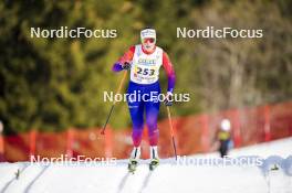 22.03.2024, Meribel, France (FRA): Marguerite Couval (FRA) - French Championships cross-country, sprint, Meribel (FRA). www.nordicfocus.com. © Thibaut/NordicFocus. Every downloaded picture is fee-liable.