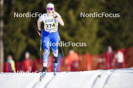 22.03.2024, Meribel, France (FRA): Emilie Godey (FRA) - French Championships cross-country, sprint, Meribel (FRA). www.nordicfocus.com. © Thibaut/NordicFocus. Every downloaded picture is fee-liable.