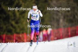 22.03.2024, Meribel, France (FRA): Laila Billet (FRA) - French Championships cross-country, sprint, Meribel (FRA). www.nordicfocus.com. © Thibaut/NordicFocus. Every downloaded picture is fee-liable.