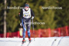 22.03.2024, Meribel, France (FRA): Juliane Prigent (FRA) - French Championships cross-country, sprint, Meribel (FRA). www.nordicfocus.com. © Thibaut/NordicFocus. Every downloaded picture is fee-liable.