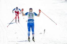 22.03.2024, Meribel, France (FRA): Quentin Viguier (FRA) - French Championships cross-country, sprint, Meribel (FRA). www.nordicfocus.com. © Thibaut/NordicFocus. Every downloaded picture is fee-liable.
