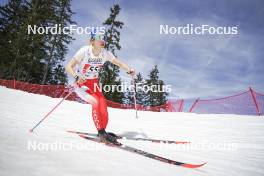 22.03.2024, Meribel, France (FRA): LUCILE Coutaz (FRA) - French Championships cross-country, sprint, Meribel (FRA). www.nordicfocus.com. © Thibaut/NordicFocus. Every downloaded picture is fee-liable.