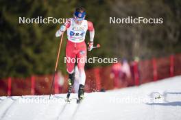22.03.2024, Meribel, France (FRA): Felix Caillot (FRA) - French Championships cross-country, sprint, Meribel (FRA). www.nordicfocus.com. © Thibaut/NordicFocus. Every downloaded picture is fee-liable.