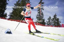 22.03.2024, Meribel, France (FRA): PAUL Rousset Vachon (FRA) - French Championships cross-country, sprint, Meribel (FRA). www.nordicfocus.com. © Thibaut/NordicFocus. Every downloaded picture is fee-liable.