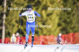 22.03.2024, Meribel, France (FRA): Loulian Landry (FRA) - French Championships cross-country, sprint, Meribel (FRA). www.nordicfocus.com. © Thibaut/NordicFocus. Every downloaded picture is fee-liable.