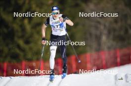 22.03.2024, Meribel, France (FRA): Noa Genest (FRA) - French Championships cross-country, sprint, Meribel (FRA). www.nordicfocus.com. © Thibaut/NordicFocus. Every downloaded picture is fee-liable.