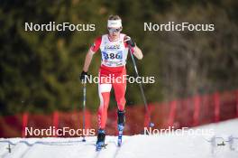 22.03.2024, Meribel, France (FRA): Anael Lecerf (FRA) - French Championships cross-country, sprint, Meribel (FRA). www.nordicfocus.com. © Thibaut/NordicFocus. Every downloaded picture is fee-liable.