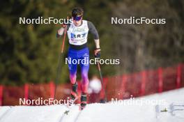 22.03.2024, Meribel, France (FRA): Isaie Taxil (FRA) - French Championships cross-country, sprint, Meribel (FRA). www.nordicfocus.com. © Thibaut/NordicFocus. Every downloaded picture is fee-liable.