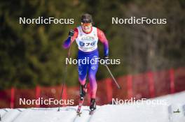 22.03.2024, Meribel, France (FRA): Lennie Vincent (FRA) - French Championships cross-country, sprint, Meribel (FRA). www.nordicfocus.com. © Thibaut/NordicFocus. Every downloaded picture is fee-liable.