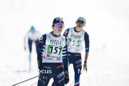 22.03.2024, Meribel, France (FRA): Lena Quintin (FRA) - French Championships cross-country, sprint, Meribel (FRA). www.nordicfocus.com. © Thibaut/NordicFocus. Every downloaded picture is fee-liable.