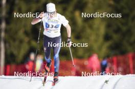 22.03.2024, Meribel, France (FRA): Nino Rochas (FRA) - French Championships cross-country, sprint, Meribel (FRA). www.nordicfocus.com. © Thibaut/NordicFocus. Every downloaded picture is fee-liable.
