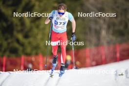 22.03.2024, Meribel, France (FRA): Milhan Laissus (FRA) - French Championships cross-country, sprint, Meribel (FRA). www.nordicfocus.com. © Thibaut/NordicFocus. Every downloaded picture is fee-liable.
