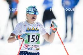 22.03.2024, Meribel, France (FRA): Justine Gaillard (FRA) - French Championships cross-country, sprint, Meribel (FRA). www.nordicfocus.com. © Thibaut/NordicFocus. Every downloaded picture is fee-liable.