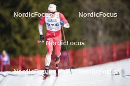 22.03.2024, Meribel, France (FRA): Aubin Gaulier (FRA) - French Championships cross-country, sprint, Meribel (FRA). www.nordicfocus.com. © Thibaut/NordicFocus. Every downloaded picture is fee-liable.