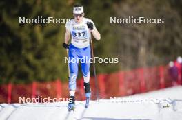 22.03.2024, Meribel, France (FRA): Loys Tirloy (FRA) - French Championships cross-country, sprint, Meribel (FRA). www.nordicfocus.com. © Thibaut/NordicFocus. Every downloaded picture is fee-liable.