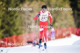 22.03.2024, Meribel, France (FRA): Adrian Dorel (FRA) - French Championships cross-country, sprint, Meribel (FRA). www.nordicfocus.com. © Thibaut/NordicFocus. Every downloaded picture is fee-liable.