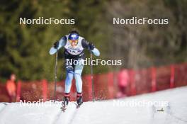 22.03.2024, Meribel, France (FRA): Simon Vuillet (FRA) - French Championships cross-country, sprint, Meribel (FRA). www.nordicfocus.com. © Thibaut/NordicFocus. Every downloaded picture is fee-liable.
