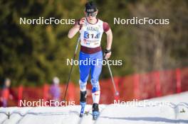 22.03.2024, Meribel, France (FRA): Maxime Paccard (FRA) - French Championships cross-country, sprint, Meribel (FRA). www.nordicfocus.com. © Thibaut/NordicFocus. Every downloaded picture is fee-liable.
