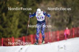 22.03.2024, Meribel, France (FRA): Lucas Chanavat (FRA) - French Championships cross-country, sprint, Meribel (FRA). www.nordicfocus.com. © Thibaut/NordicFocus. Every downloaded picture is fee-liable.