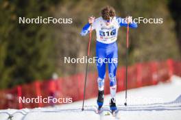 22.03.2024, Meribel, France (FRA): Mallory Moreau (FRA) - French Championships cross-country, sprint, Meribel (FRA). www.nordicfocus.com. © Thibaut/NordicFocus. Every downloaded picture is fee-liable.