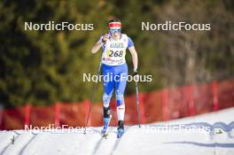 22.03.2024, Meribel, France (FRA): Camille Delerce (FRA) - French Championships cross-country, sprint, Meribel (FRA). www.nordicfocus.com. © Thibaut/NordicFocus. Every downloaded picture is fee-liable.