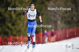22.03.2024, Meribel, France (FRA): Lino Deloche (FRA) - French Championships cross-country, sprint, Meribel (FRA). www.nordicfocus.com. © Thibaut/NordicFocus. Every downloaded picture is fee-liable.