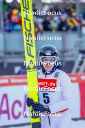 14.01.2024, Oberstdorf, Germany (GER): Vitaliy Hrebeniuk (UKR) - FIS world cup nordic combined men, compact HS106/7.5km, Oberstdorf (GER). www.nordicfocus.com. © Volk/NordicFocus. Every downloaded picture is fee-liable.