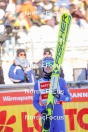 14.01.2024, Oberstdorf, Germany (GER): Vinzenz Geiger (GER) - FIS world cup nordic combined men, compact HS106/7.5km, Oberstdorf (GER). www.nordicfocus.com. © Volk/NordicFocus. Every downloaded picture is fee-liable.