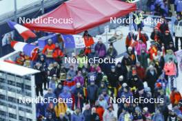 14.01.2024, Oberstdorf, Germany (GER): French supporters - FIS world cup nordic combined men, compact HS106/7.5km, Oberstdorf (GER). www.nordicfocus.com. © Volk/NordicFocus. Every downloaded picture is fee-liable.