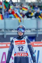 14.01.2024, Oberstdorf, Germany (GER): Jakob Lange (GER) - FIS world cup nordic combined men, compact HS106/7.5km, Oberstdorf (GER). www.nordicfocus.com. © Volk/NordicFocus. Every downloaded picture is fee-liable.