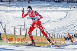 14.01.2024, Oberstdorf, Germany (GER): Paul Walcher (AUT) - FIS world cup nordic combined men, compact HS106/7.5km, Oberstdorf (GER). www.nordicfocus.com. © Volk/NordicFocus. Every downloaded picture is fee-liable.