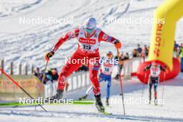 14.01.2024, Oberstdorf, Germany (GER): Lukas Greiderer (AUT) - FIS world cup nordic combined men, compact HS106/7.5km, Oberstdorf (GER). www.nordicfocus.com. © Volk/NordicFocus. Every downloaded picture is fee-liable.