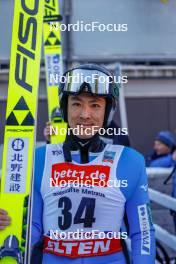 14.01.2024, Oberstdorf, Germany (GER): Akito Watabe (JPN) - FIS world cup nordic combined men, compact HS106/7.5km, Oberstdorf (GER). www.nordicfocus.com. © Volk/NordicFocus. Every downloaded picture is fee-liable.