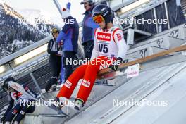 14.01.2024, Oberstdorf, Germany (GER): Trial jumper Urban Susnik (SLO) - FIS world cup nordic combined men, compact HS106/7.5km, Oberstdorf (GER). www.nordicfocus.com. © Volk/NordicFocus. Every downloaded picture is fee-liable.