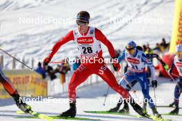 13.01.2024, Oberstdorf, Germany (GER): Niklas Malacinski (USA) - FIS world cup nordic combined men, individual gundersen HS106/10km, Oberstdorf (GER). www.nordicfocus.com. © Volk/NordicFocus. Every downloaded picture is fee-liable.