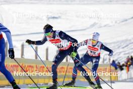 13.01.2024, Oberstdorf, Germany (GER): Aaron Kostner (ITA) - FIS world cup nordic combined men, individual gundersen HS106/10km, Oberstdorf (GER). www.nordicfocus.com. © Volk/NordicFocus. Every downloaded picture is fee-liable.