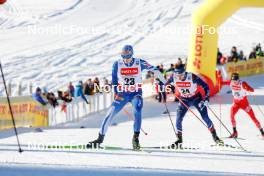 13.01.2024, Oberstdorf, Germany (GER): Eero Hirvonen (FIN) - FIS world cup nordic combined men, individual gundersen HS106/10km, Oberstdorf (GER). www.nordicfocus.com. © Volk/NordicFocus. Every downloaded picture is fee-liable.