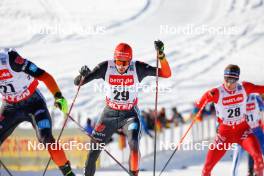 13.01.2024, Oberstdorf, Germany (GER): Johannes Rydzek (GER) - FIS world cup nordic combined men, individual gundersen HS106/10km, Oberstdorf (GER). www.nordicfocus.com. © Volk/NordicFocus. Every downloaded picture is fee-liable.
