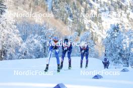 13.01.2024, Oberstdorf, Germany (GER): Laurent Muhlethaler (FRA) - FIS world cup nordic combined men, individual gundersen HS106/10km, Oberstdorf (GER). www.nordicfocus.com. © Volk/NordicFocus. Every downloaded picture is fee-liable.