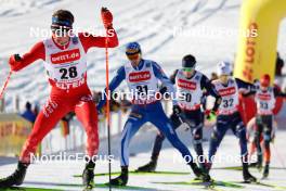 13.01.2024, Oberstdorf, Germany (GER): Niklas Malacinski (USA) - FIS world cup nordic combined men, individual gundersen HS106/10km, Oberstdorf (GER). www.nordicfocus.com. © Volk/NordicFocus. Every downloaded picture is fee-liable.