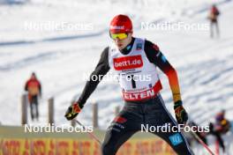 13.01.2024, Oberstdorf, Germany (GER): Terence Weber (GER) - FIS world cup nordic combined men, individual gundersen HS106/10km, Oberstdorf (GER). www.nordicfocus.com. © Volk/NordicFocus. Every downloaded picture is fee-liable.