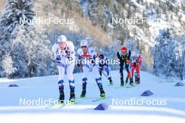 13.01.2024, Oberstdorf, Germany (GER): Kasper Moen Flatla (NOR) - FIS world cup nordic combined men, individual gundersen HS106/10km, Oberstdorf (GER). www.nordicfocus.com. © Volk/NordicFocus. Every downloaded picture is fee-liable.