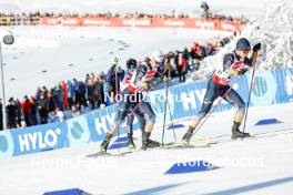 13.01.2024, Oberstdorf, Germany (GER): Akito Watabe (JPN), Sora Yachi (JPN), (l-r)  - FIS world cup nordic combined men, individual gundersen HS106/10km, Oberstdorf (GER). www.nordicfocus.com. © Volk/NordicFocus. Every downloaded picture is fee-liable.
