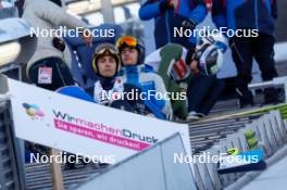 12.01.2024, Oberstdorf, Germany (GER): Aaron Kostner (ITA) - FIS world cup nordic combined men, training, Oberstdorf (GER). www.nordicfocus.com. © Volk/NordicFocus. Every downloaded picture is fee-liable.