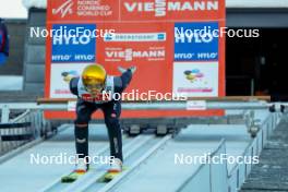 12.01.2024, Oberstdorf, Germany (GER): Aaron Kostner (ITA) - FIS world cup nordic combined men, training, Oberstdorf (GER). www.nordicfocus.com. © Volk/NordicFocus. Every downloaded picture is fee-liable.