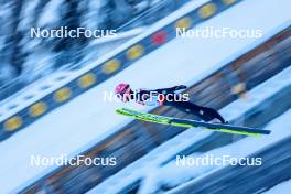 12.01.2024, Oberstdorf, Germany (GER): David Mach (GER) - FIS world cup nordic combined men, training, Oberstdorf (GER). www.nordicfocus.com. © Volk/NordicFocus. Every downloaded picture is fee-liable.