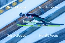 12.01.2024, Oberstdorf, Germany (GER): Niklas Malacinski (USA) - FIS world cup nordic combined men, training, Oberstdorf (GER). www.nordicfocus.com. © Volk/NordicFocus. Every downloaded picture is fee-liable.